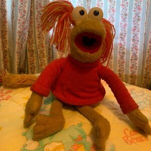 Vintage 1983 Fraggle Rock “Red” plush by Tomy, Henson Associates